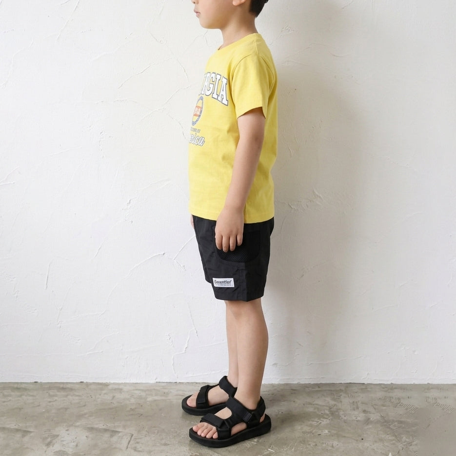 ナイロン サイドメッシュポケットハーフパンツ
