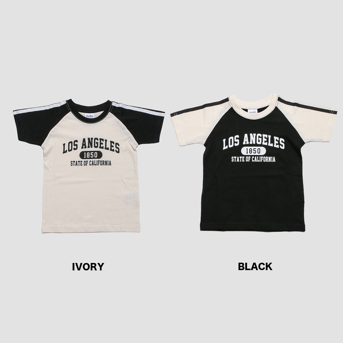 ラグラン 半袖プリントTシャツ