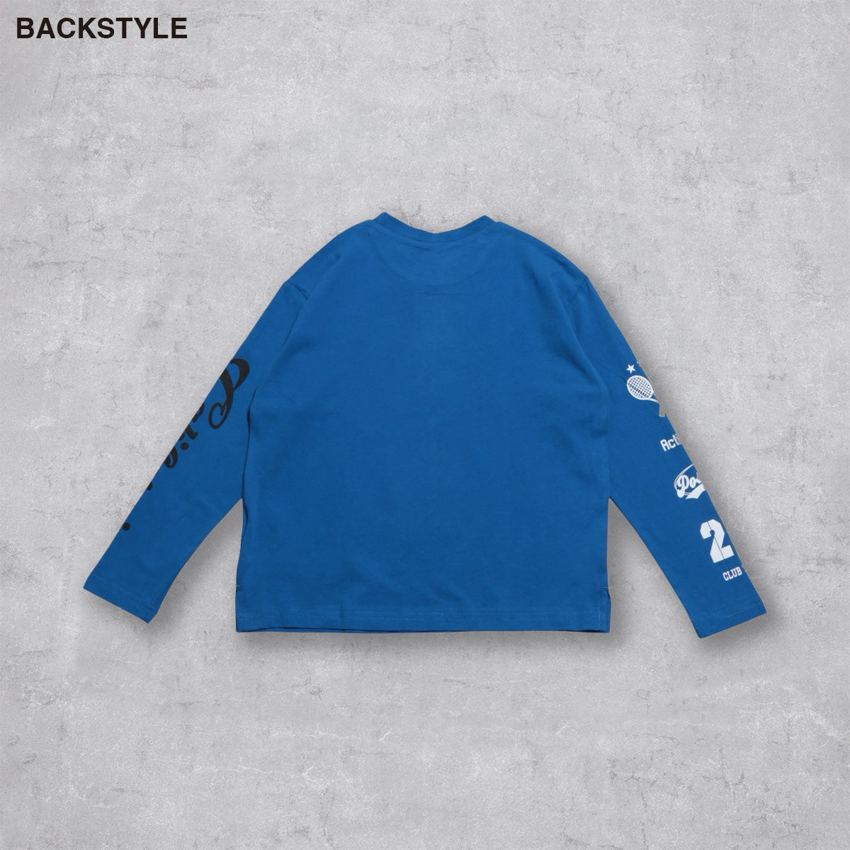 袖ロゴ 長袖Tシャツ