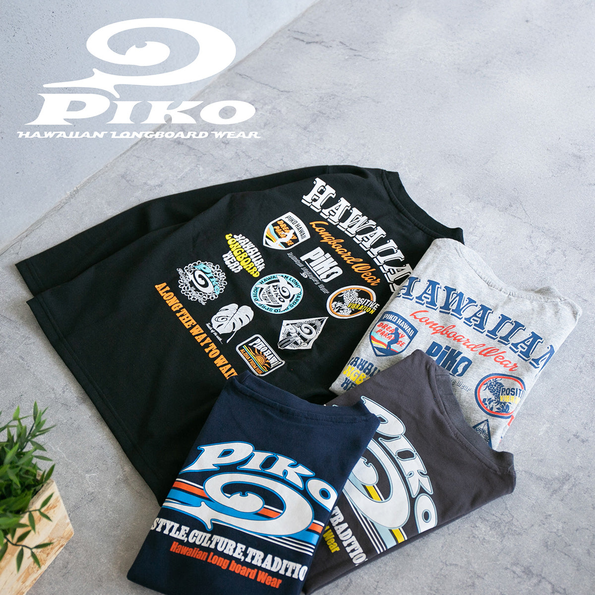 PIKO 長袖Tシャツ