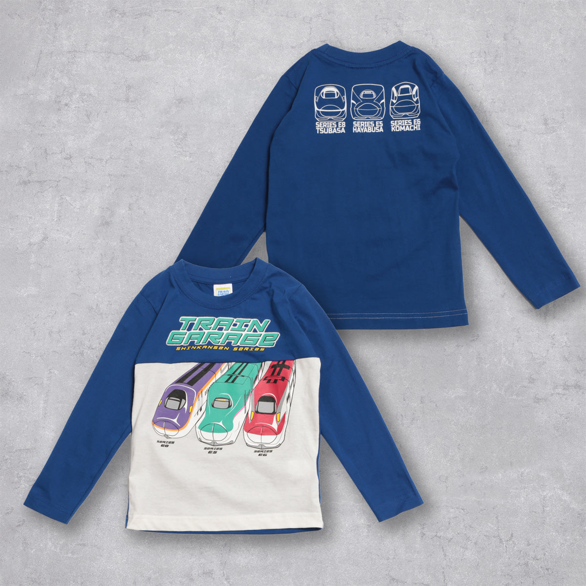 新幹線 長袖Tシャツ