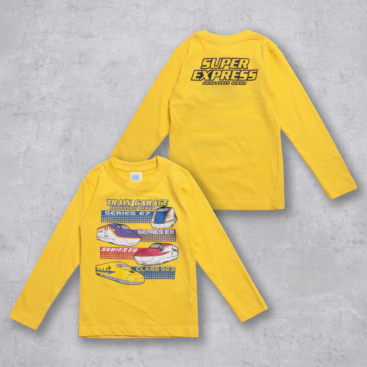 新幹線 長袖Tシャツ