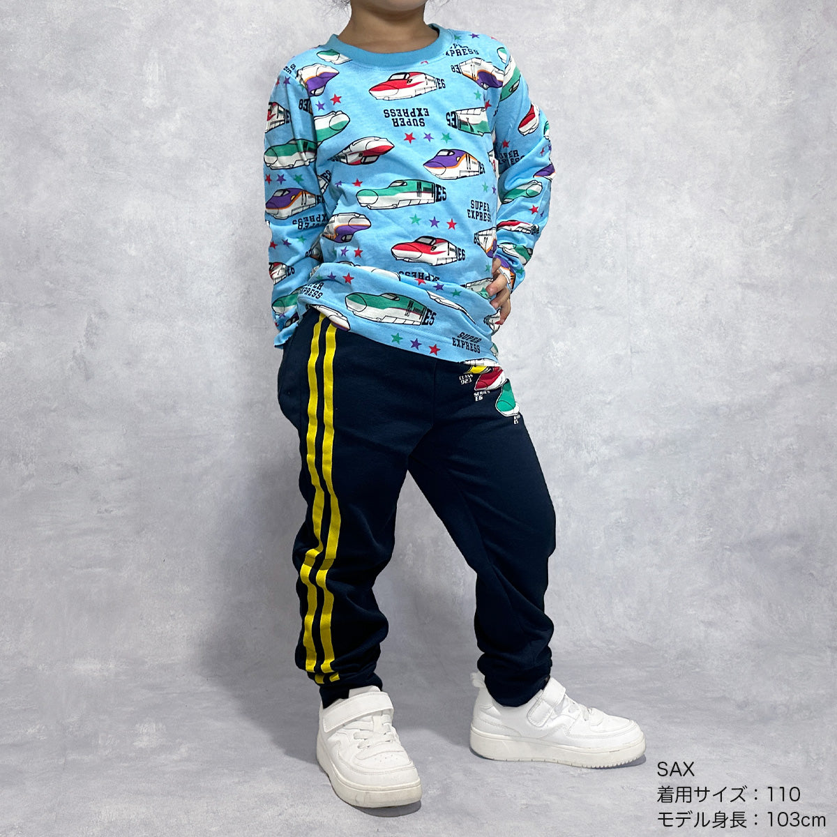 新幹線 長袖Tシャツ