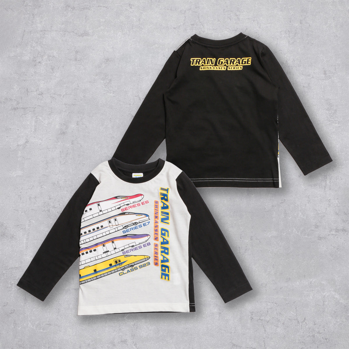 新幹線 長袖Tシャツ