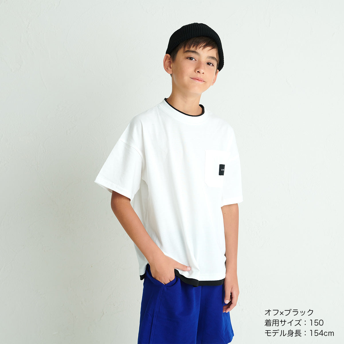 フェイクレイヤード BIGシルエットＴシャツ