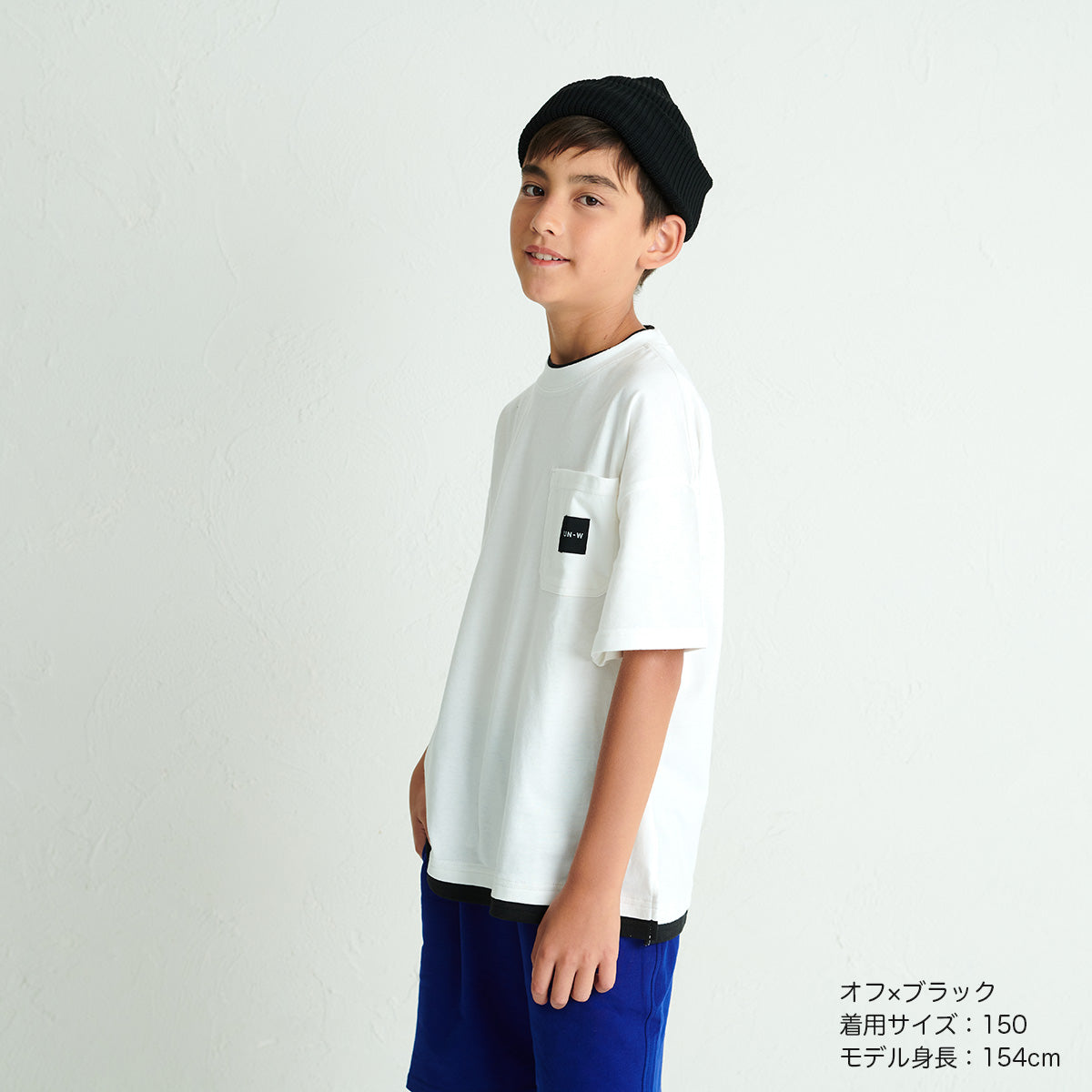 フェイクレイヤード BIGシルエットＴシャツ