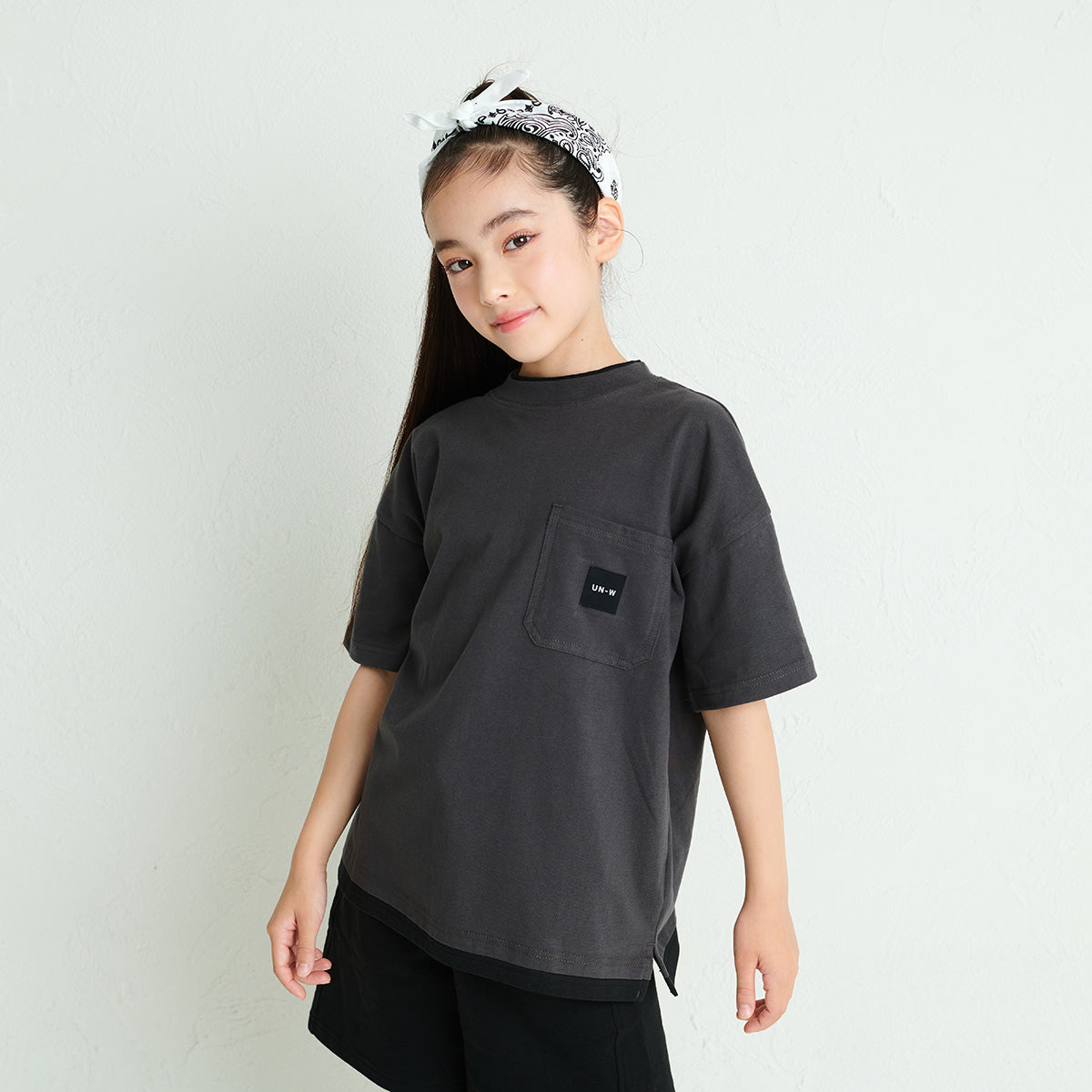 フェイクレイヤード BIGシルエットＴシャツ