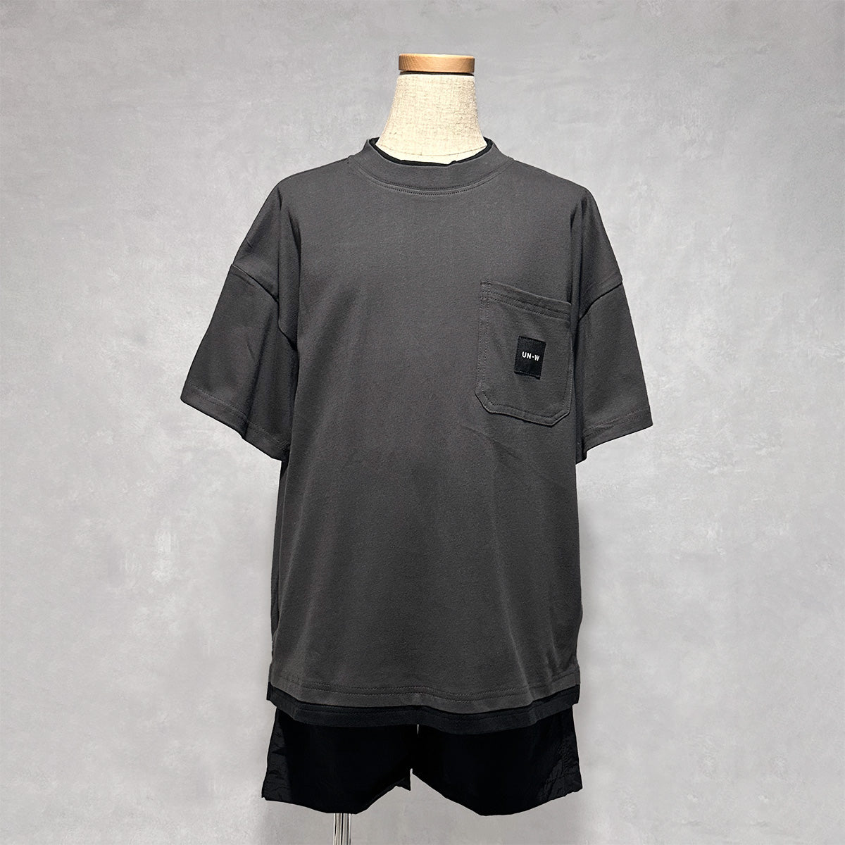 フェイクレイヤード BIGシルエットＴシャツ
