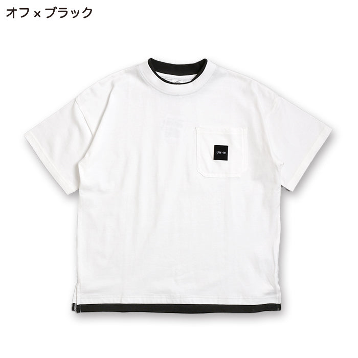 フェイクレイヤード BIGシルエットＴシャツ