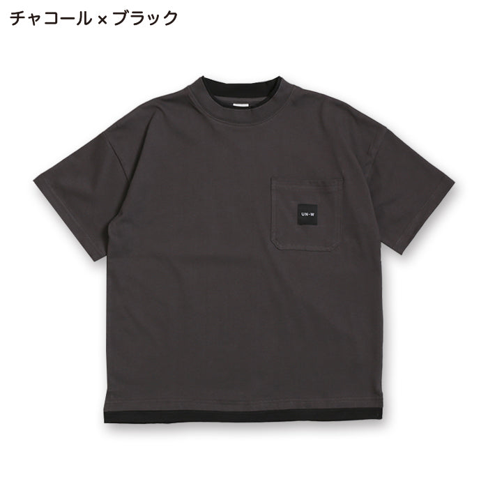 フェイクレイヤード BIGシルエットＴシャツ