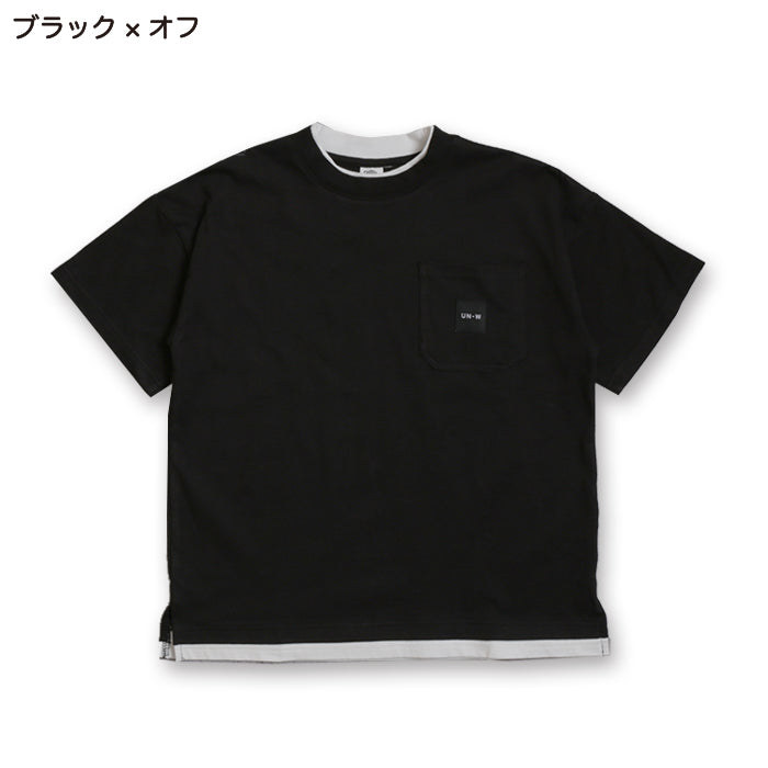 フェイクレイヤード BIGシルエットＴシャツ