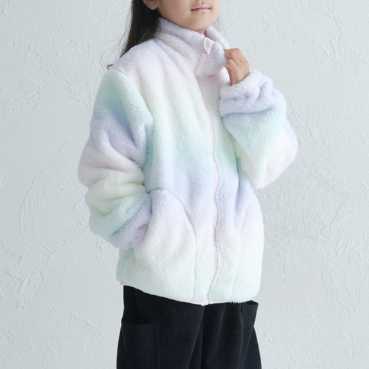 ボアフリーススタンドカラージャケット