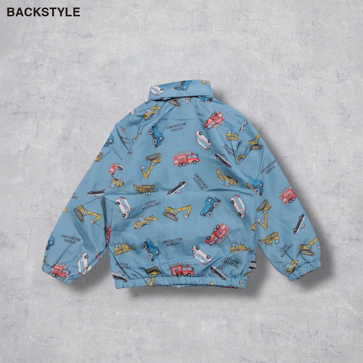 インフード 乗り物総柄 ジャケット