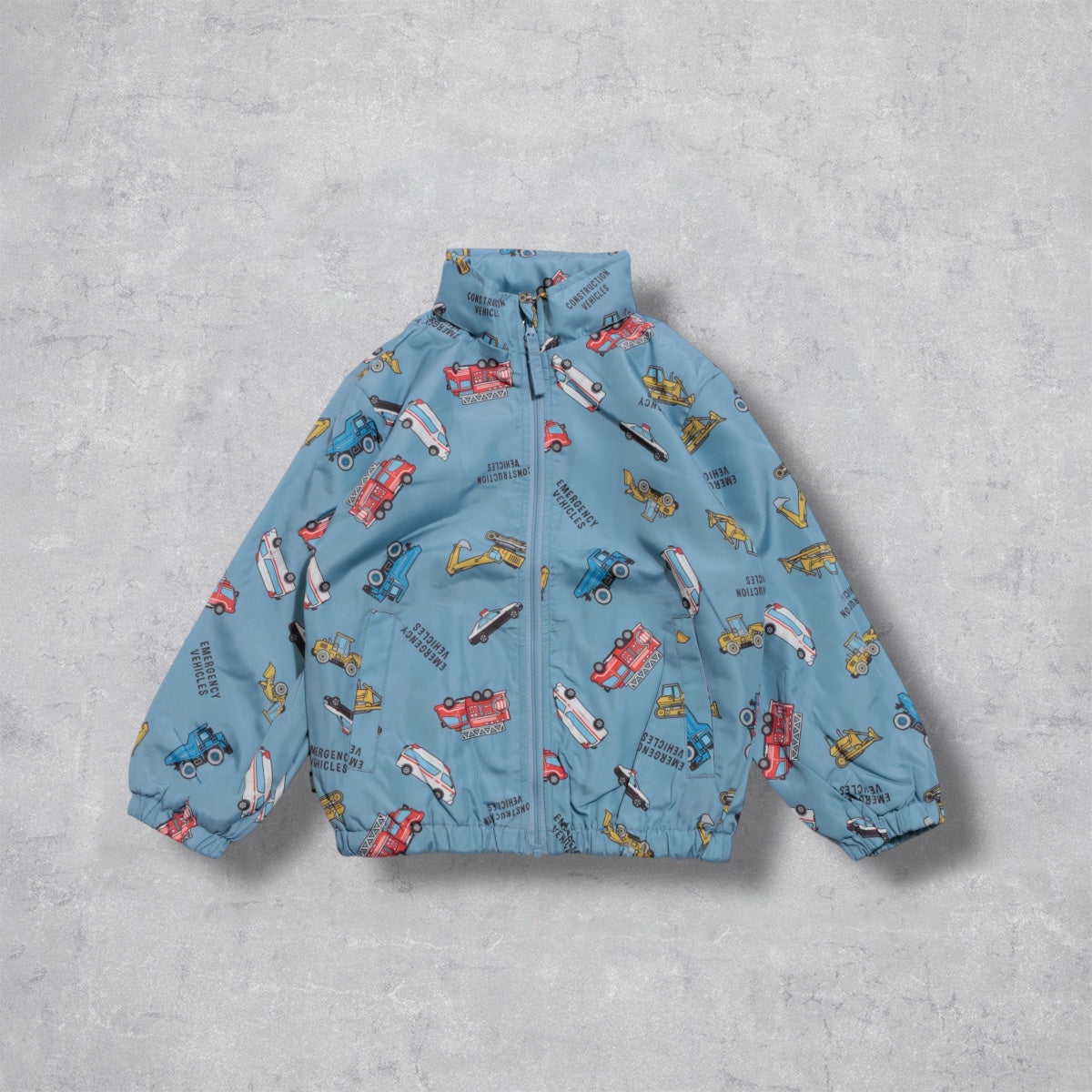 インフード 乗り物総柄 ジャケット