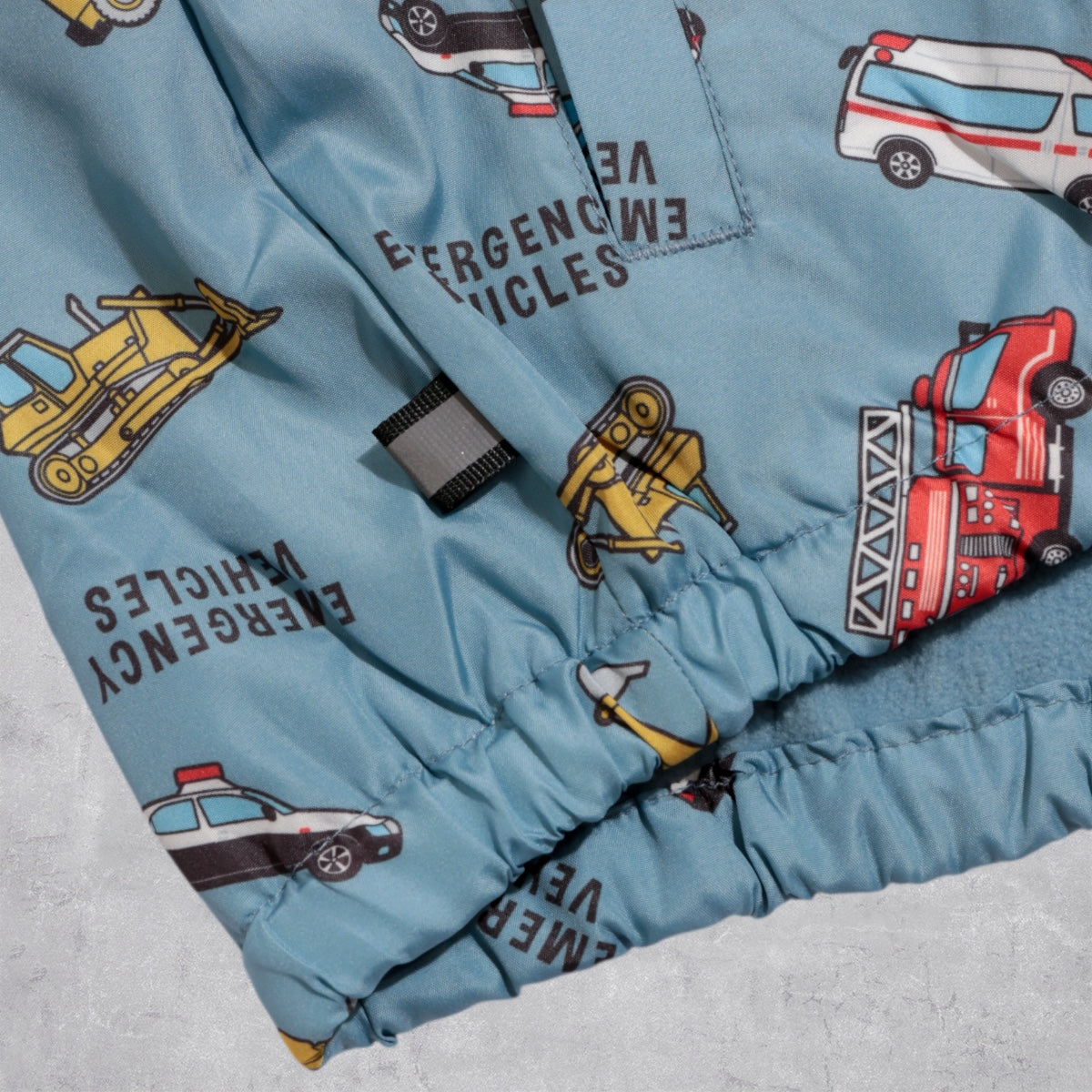 インフード 乗り物総柄 ジャケット