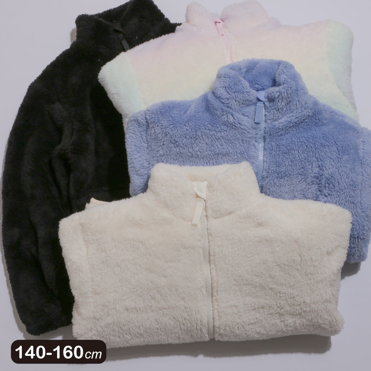 ボアフリーススタンドカラージャケット