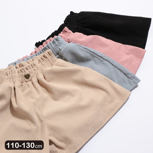 コーデュロイ キュロット