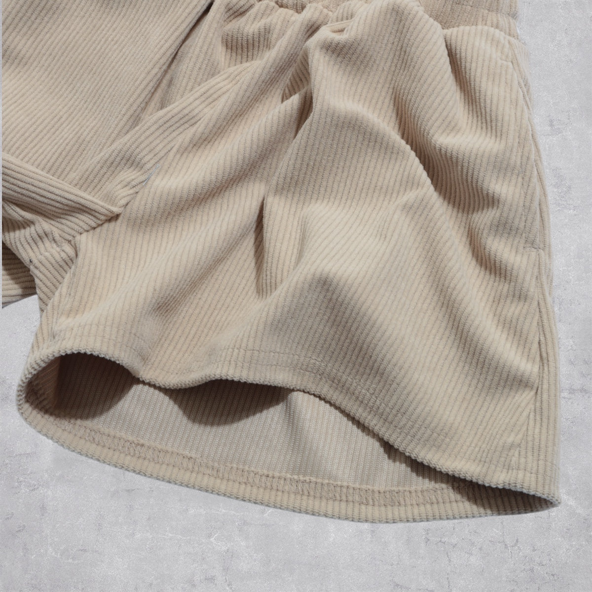 コーデュロイ キュロット