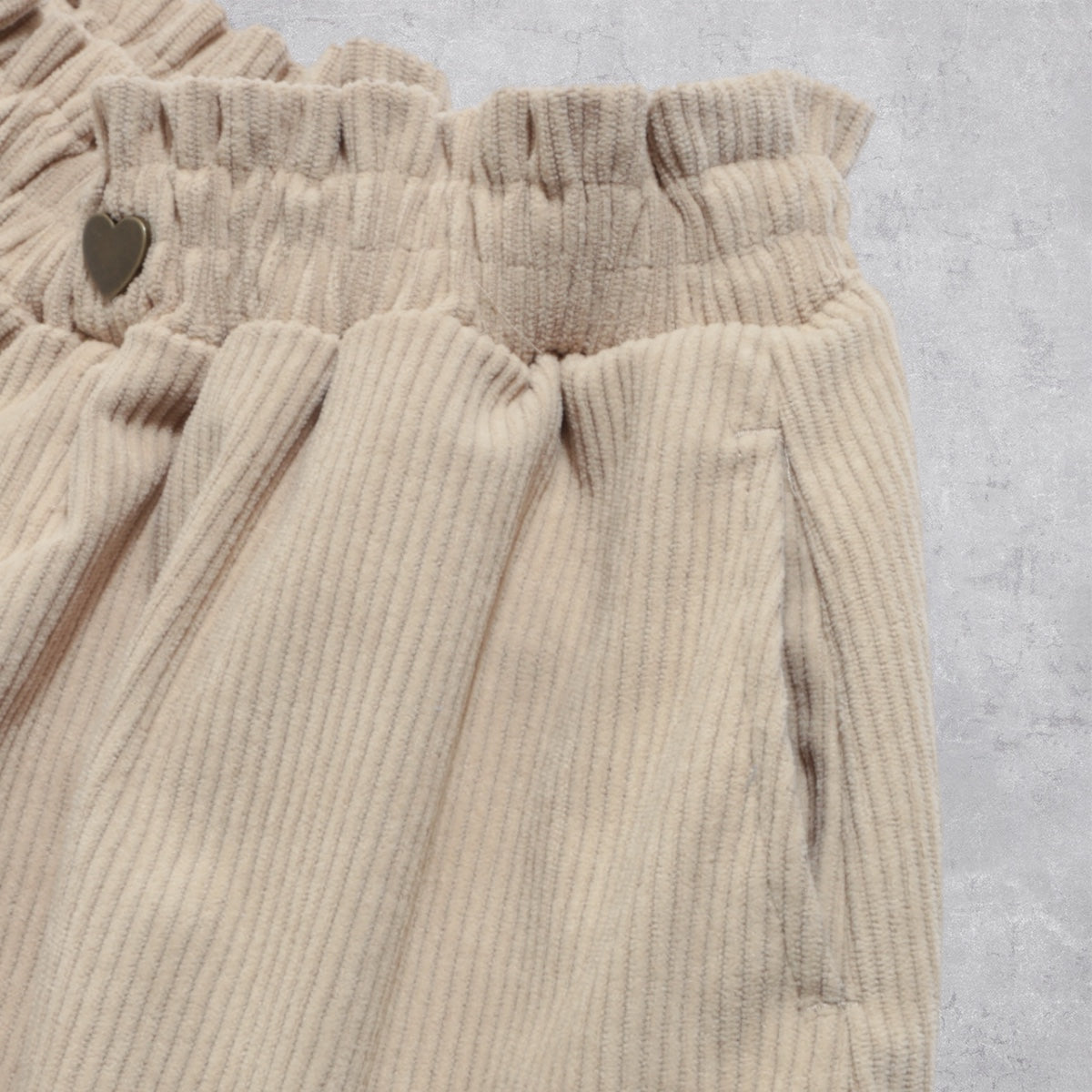 コーデュロイ キュロット