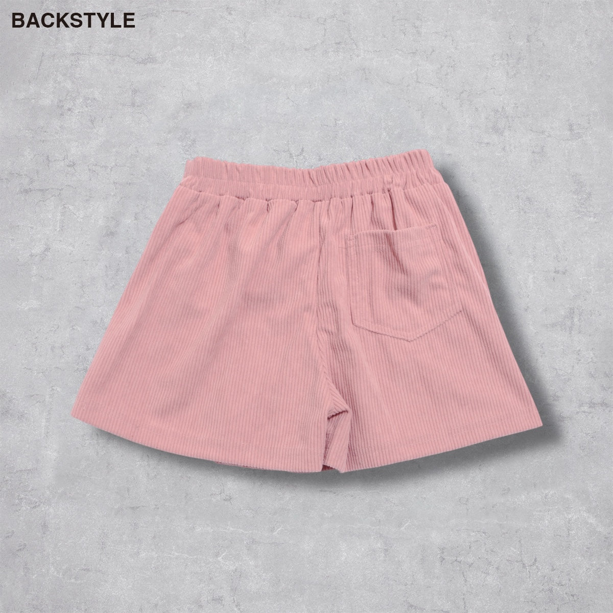 コーデュロイ プリーツラップキュロット