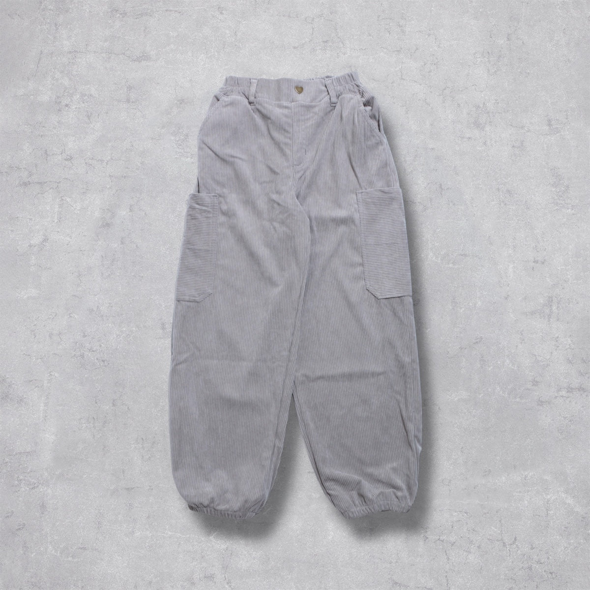 コーデュロイ ワイドジョガーパンツ
