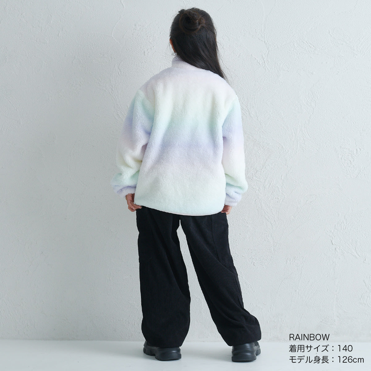 ボアフリーススタンドカラージャケット