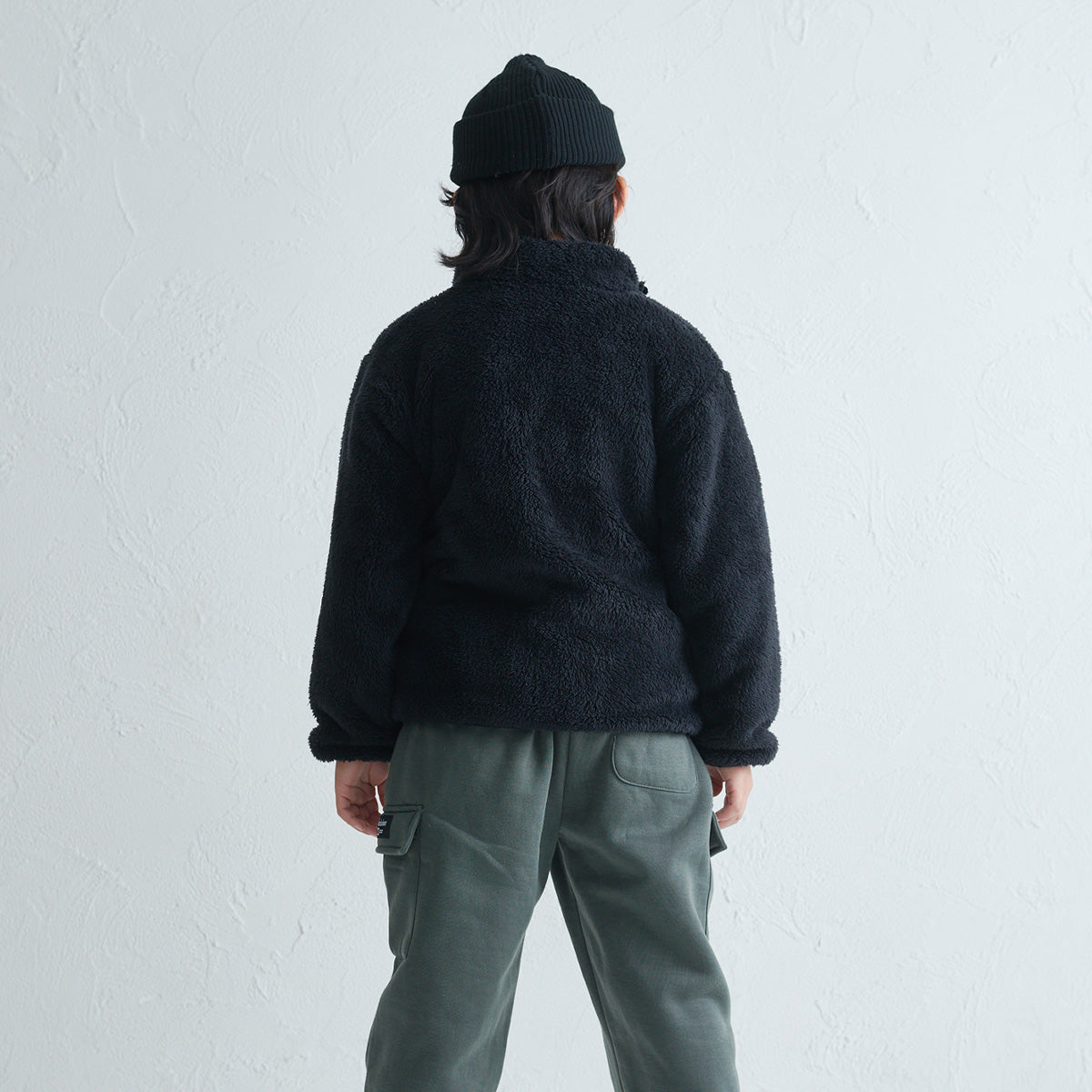 ボアフリース スタンドカラージャケット