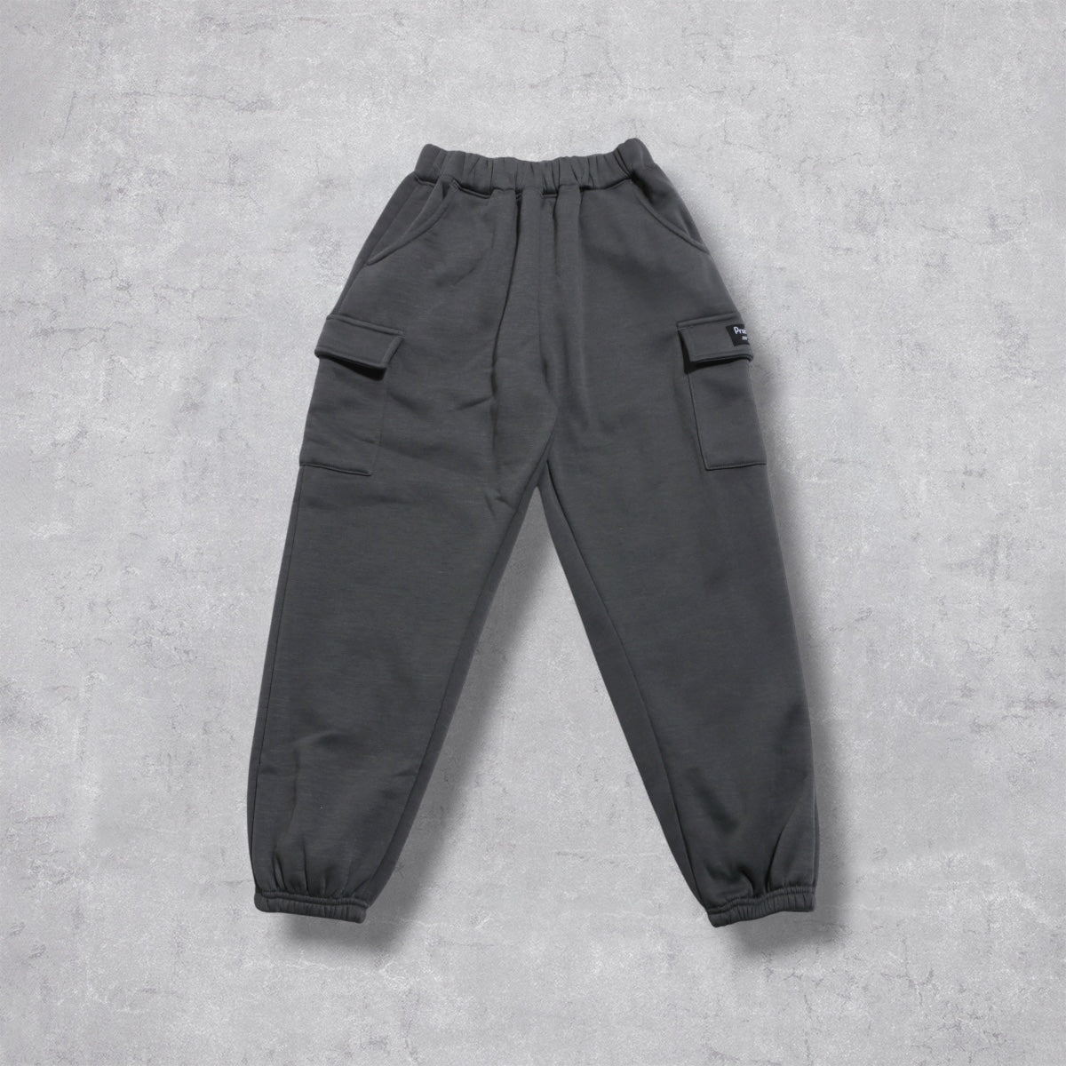 カーゴポケット 裏起毛ロングパンツ