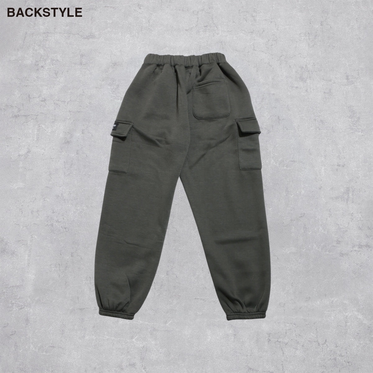 カーゴポケット 裏起毛ロングパンツ