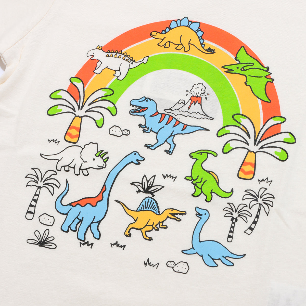 恐竜プリント 半袖Ｔシャツ