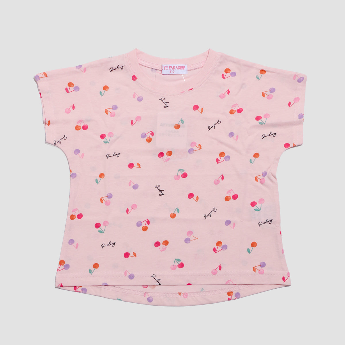 総柄プリントTシャツ