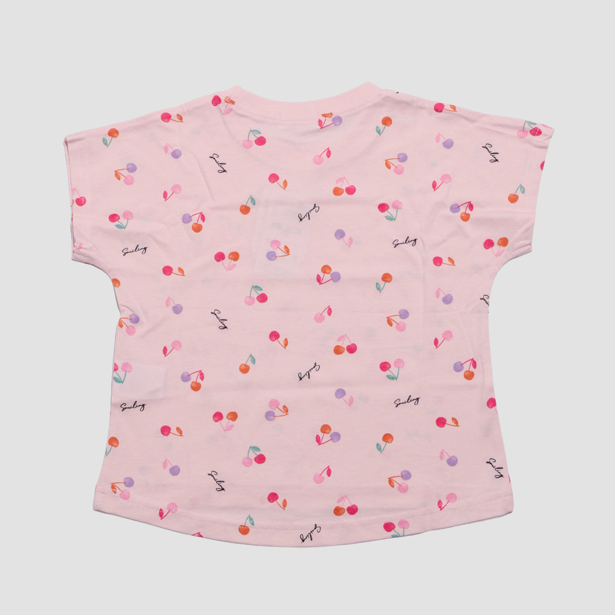 総柄プリントTシャツ