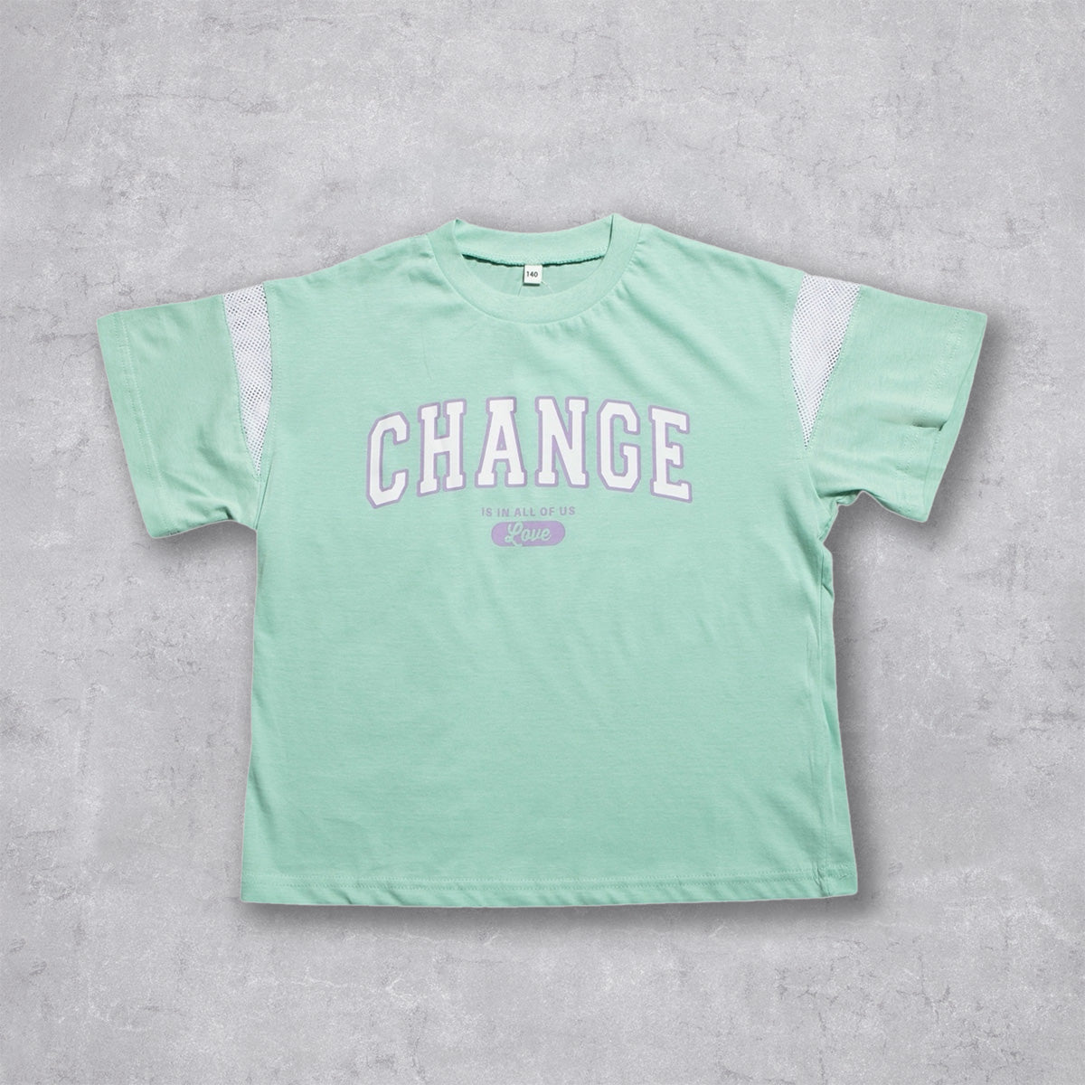 メッシュ切替Tシャツ