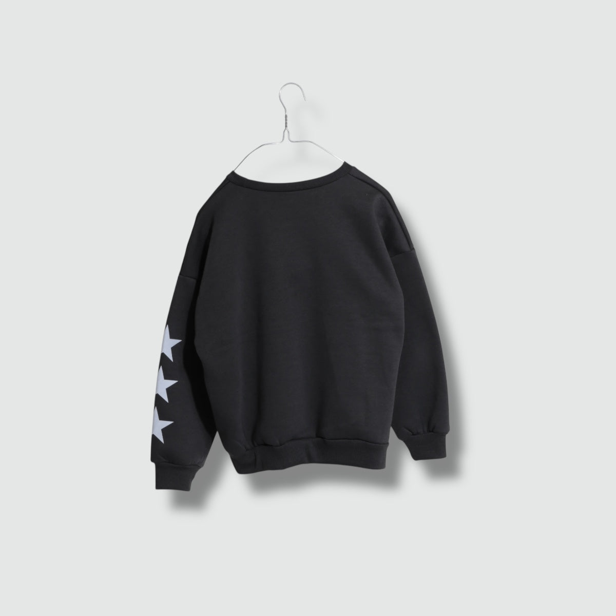 プリント 裏起毛トレーナー