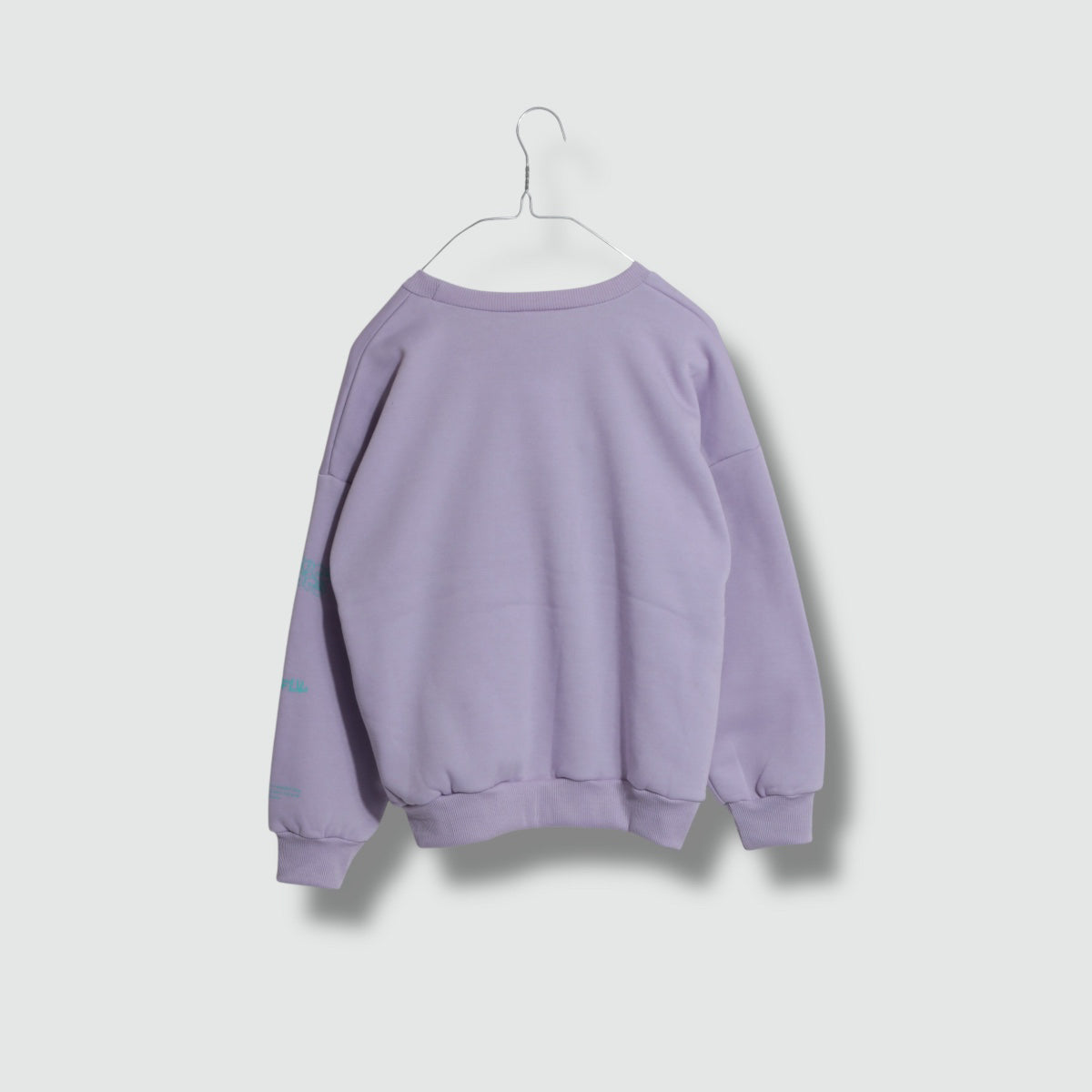 プリント 裏起毛トレーナー