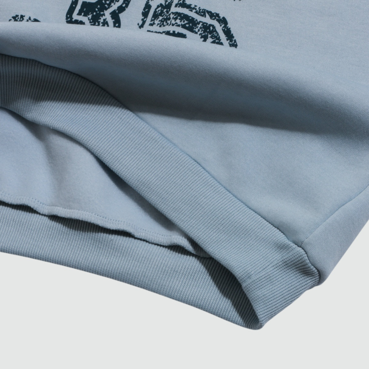 ナンバーロゴ 袖ライン裏起毛トレーナー