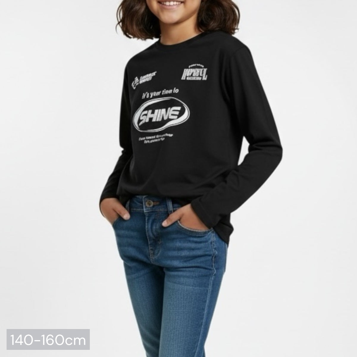 プリント 長袖Ｔシャツ