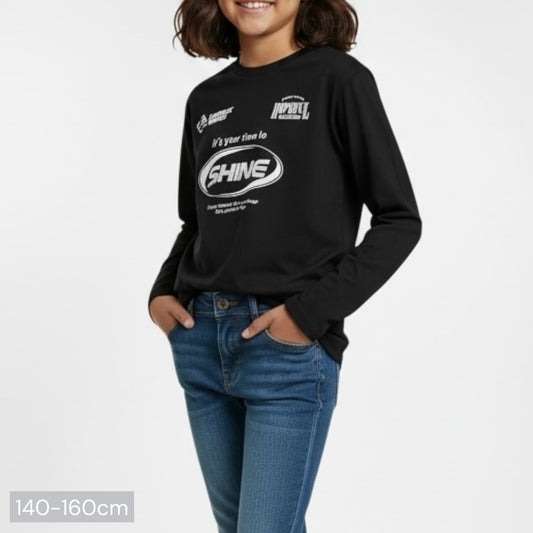 プリント 長袖Ｔシャツ