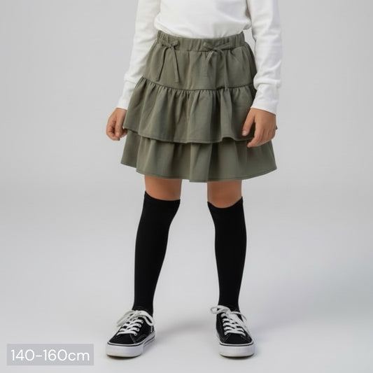 ストレッチジャージー ティアード スカッツ