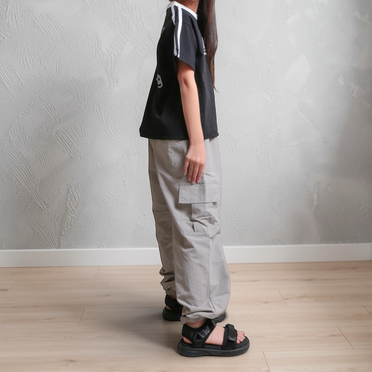 ナイロンパラシュートパンツ