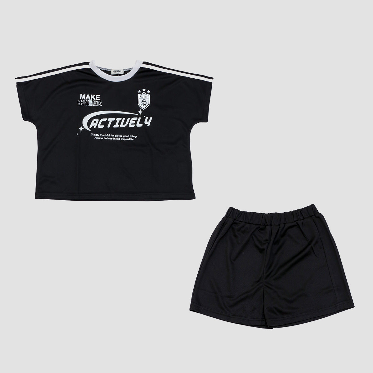 アイレットメッシュ Ｔシャツ上下セット
