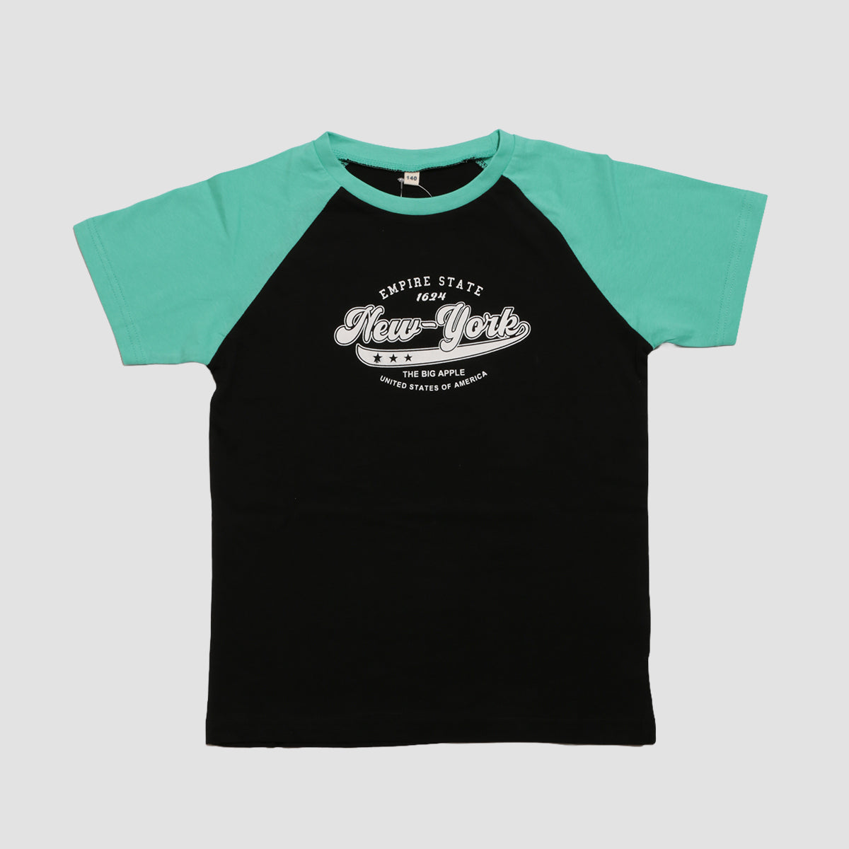 半袖ラグラン プリントTシャツ