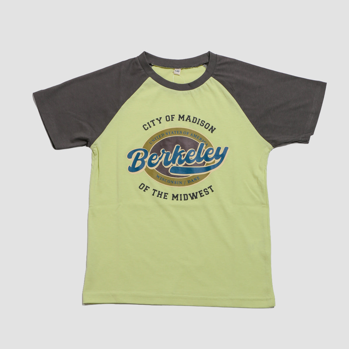 半袖ラグラン プリントTシャツ