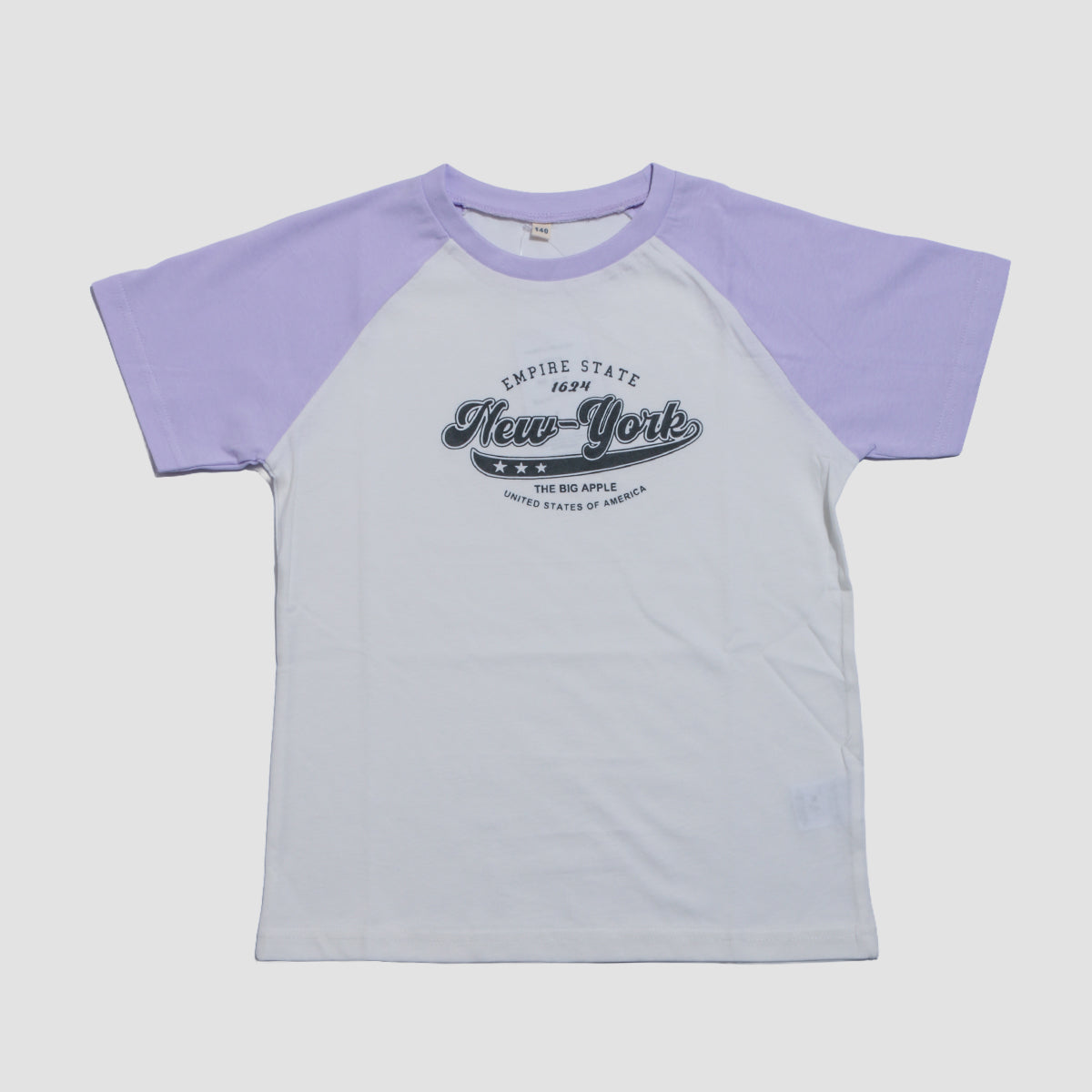 半袖ラグラン プリントTシャツ