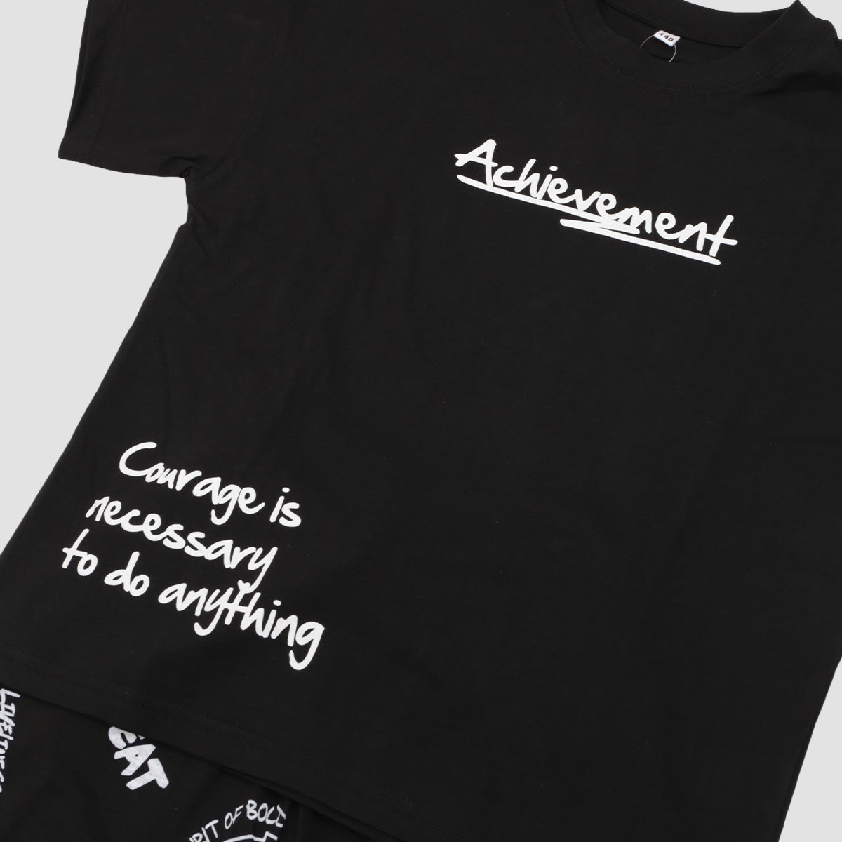 Tシャツ 総柄ハーフパンツ 上下セット