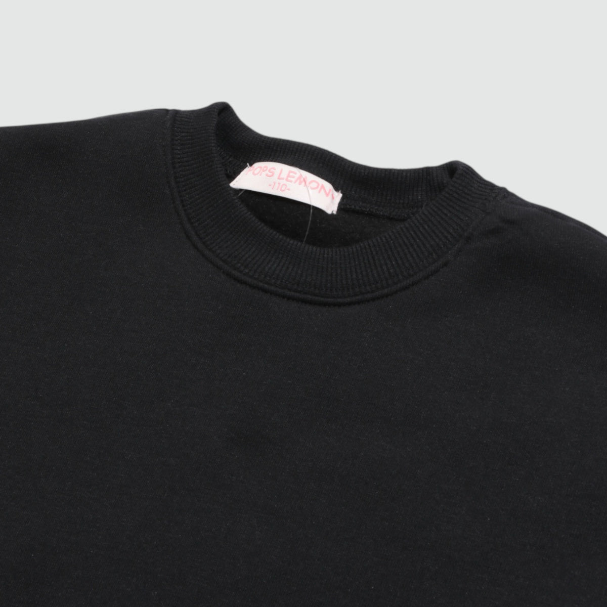 袖フリル 裏起毛トレーナー