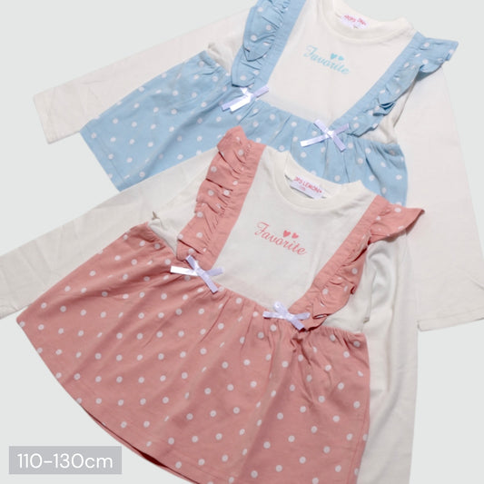 フリル レイヤード風 トップス