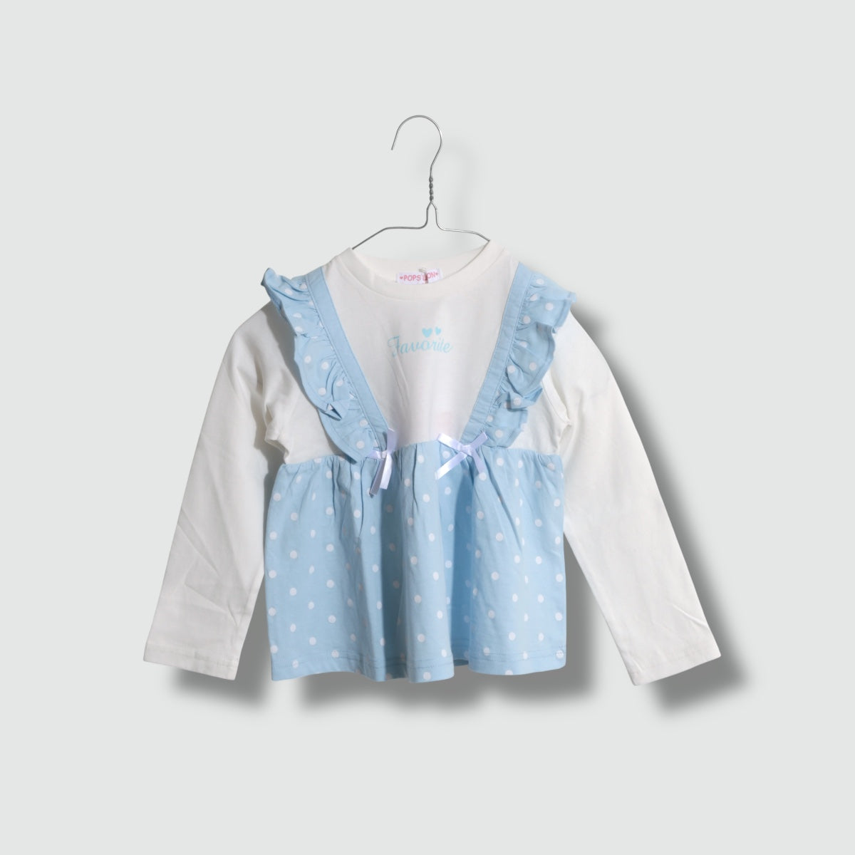 フリル レイヤード風 トップス