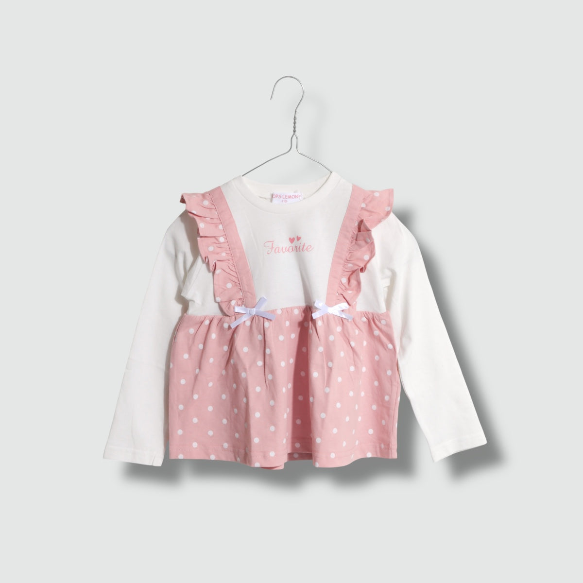 フリル レイヤード風 トップス