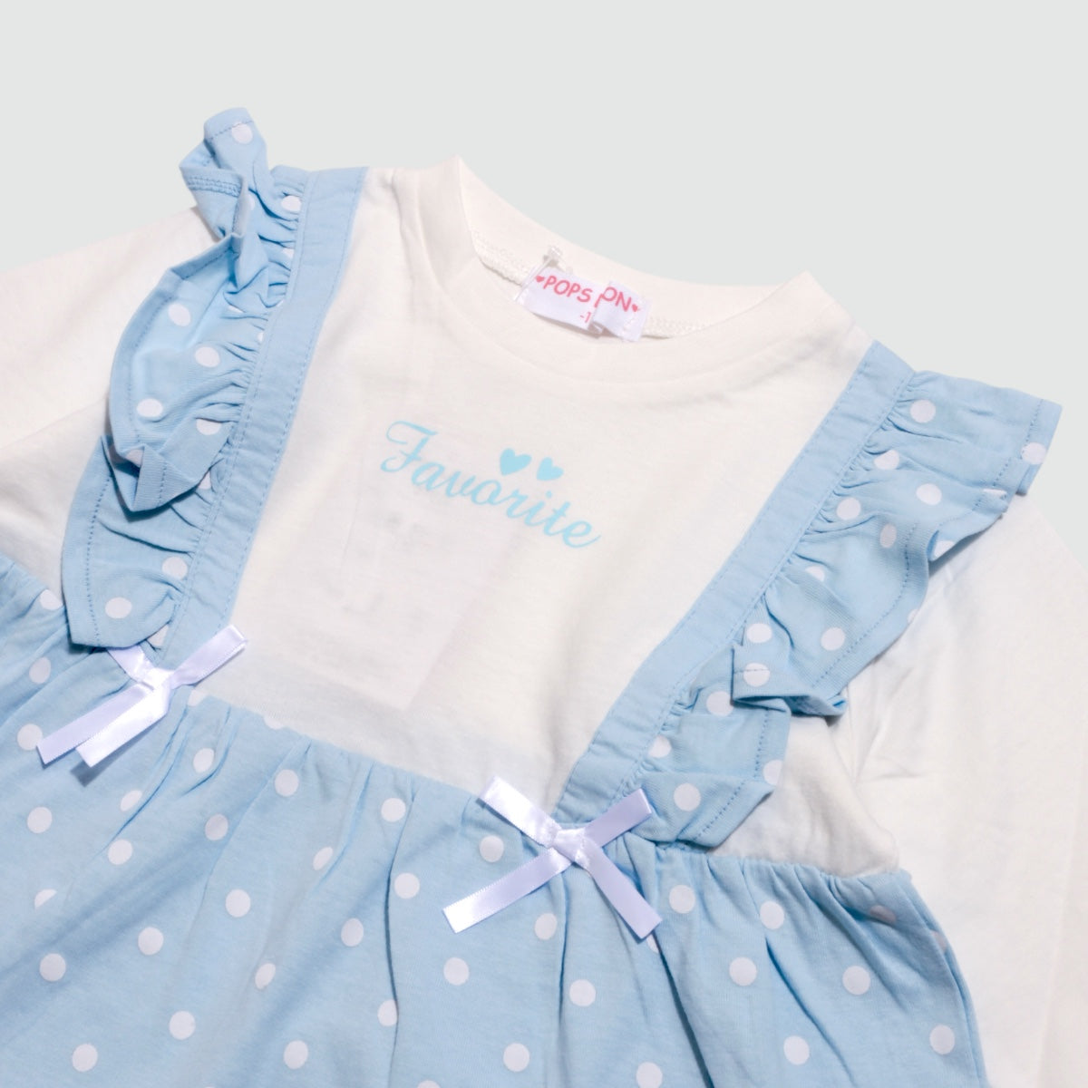 フリル レイヤード風 トップス